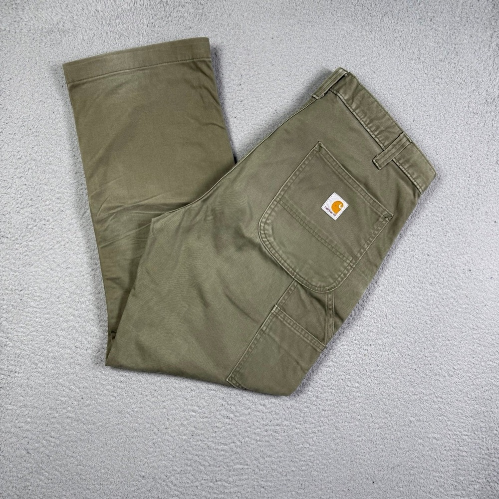 Carhartt‎ green carpenter pants